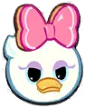 Daisy Duck Cookie